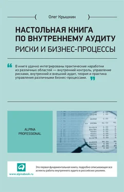 Олег Крышкин Настольная книга по внутреннему аудиту. Риски и бизнес-процессы обложка книги