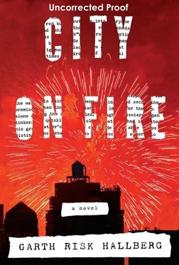 Garth Hallberg City on Fire обложка книги