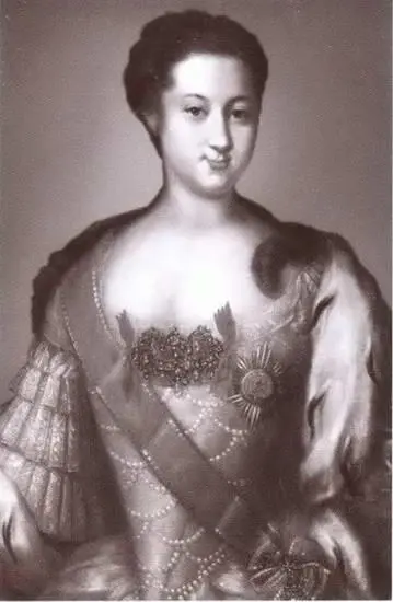 Племянница императрицы Анна Леопольдовна И Ведекинд Не позднее 1736 г - фото 81
