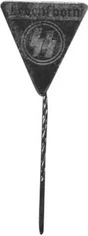 Every single object at the Lebensborn homes was marked with little runes - фото 47