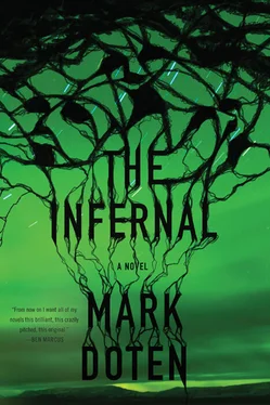 Mark Doten The Infernal обложка книги