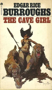 Edgar Burroughs The Cave Girl обложка книги