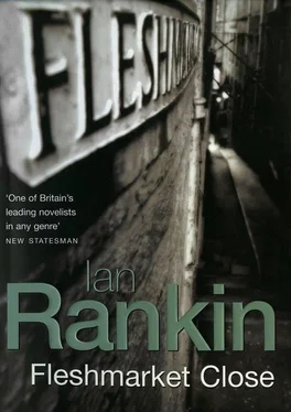 Ian Rankin Fleshmarket Close обложка книги