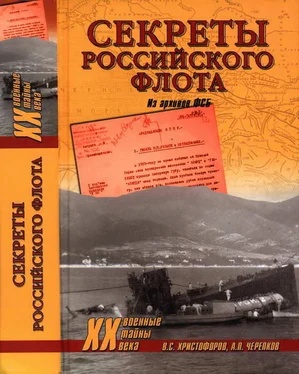 Василий Христофоров Секреты Российского флота. Из архивов ФСБ обложка книги