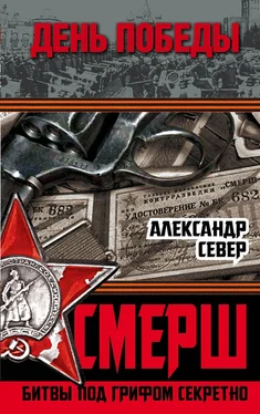 Александр Север СМЕРШ. Битвы под грифом секретно обложка книги