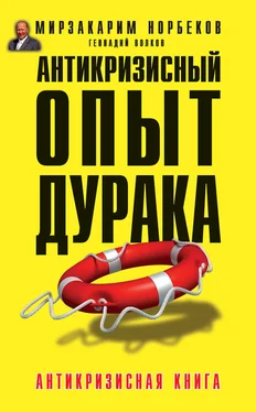 Геннадий Волков Антикризисный опыт дурака обложка книги