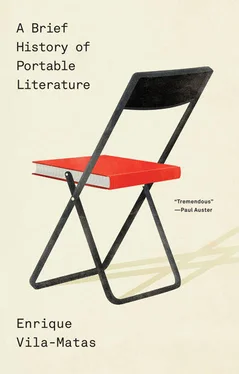 Enrique Vila-Matas A Brief History of Portable Literature обложка книги