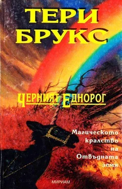 Тери Брукс Черният еднорог обложка книги