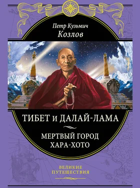 Петр Козлов Тибет и далай-лама. Мертвый город Хара-Хото обложка книги