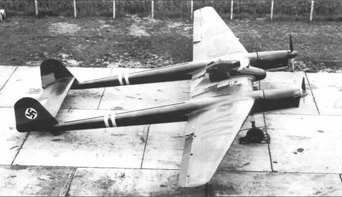 Fw 189 VI который участвовал в одном конкурсе с Hs 129 На фото первый вариант - фото 10
