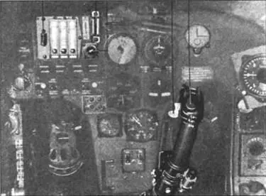 Детали управления пушкой ВК 75 на панели приборов 1 кнопка контроля 2 - фото 144