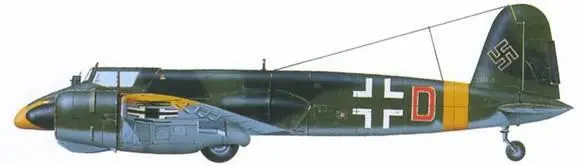 Hs 129B2RI из 9й штурмовой авиагруппы Белоруссия лето 1944 г Hs - фото 163
