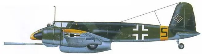 Hs 129B2R2 из испытательного центра в Травемюнде 1944 г Hs 129В2 из 8й - фото 164