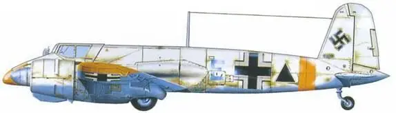 Hs 129BIR2 из Iй штурмовой авиагруппы Восточный фронт зима 194243 г - фото 167
