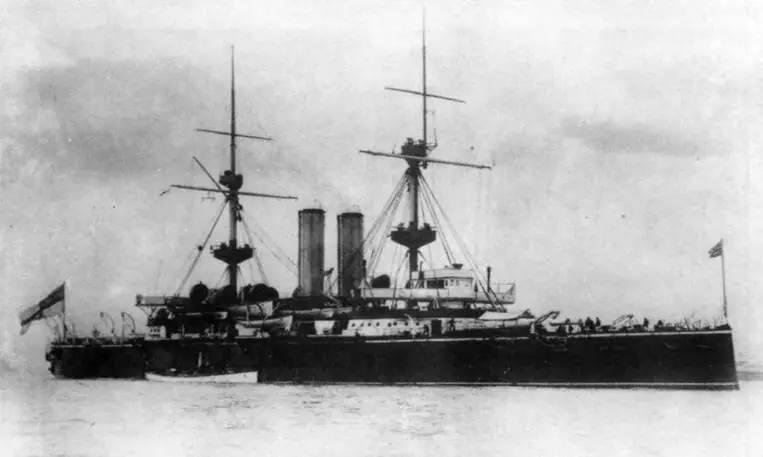 Роял Соверен после вступления в строй 1892 г Броненосец Роял Соверен - фото 16