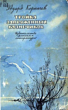 Эдуард Корпачев Тройка запряженных кузнечиков обложка книги