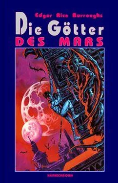 Edgar Burroughs Die Götter des Mars обложка книги