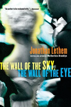 Jonathan Lethem The Wall of the Sky, the Wall of the Eye обложка книги