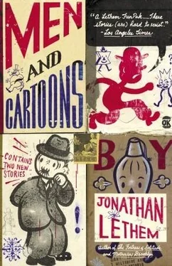 Jonathan Lethem Men and Cartoons обложка книги