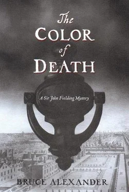 Bruce Alexander The Color of Death обложка книги