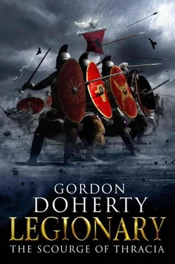 Gordon Doherty The Scourge of Thracia обложка книги