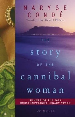 Maryse Conde The Story of the Cannibal Woman обложка книги