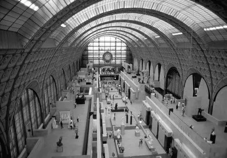 Интерьер музея Орсе Современный вид Париж Франция Неподражаемой - фото 143