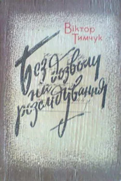 Віктор Тимчук Без дозволу на розслідування обложка книги