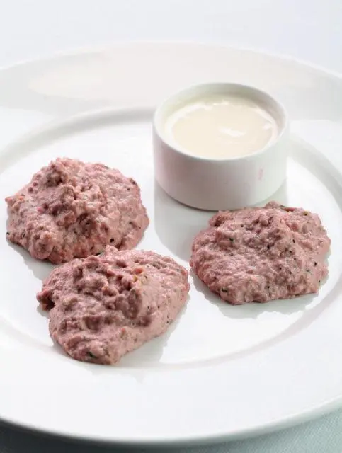 Салат из печеных баклажанов и шафранового мацони Кенийская фасоль 100 г - фото 35