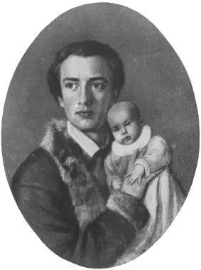 А И Герцен с сыном Александром Портрет работы неизвестного художника 1839 - фото 6