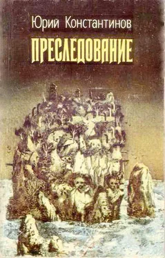 Юрий Константинов Преследование обложка книги