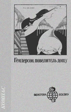 Сол Беллоу Гендерсон, повелитель дощу обложка книги