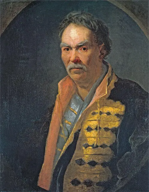 Портрет напольного гетмана 1720е Государственный Русский музей - фото 13