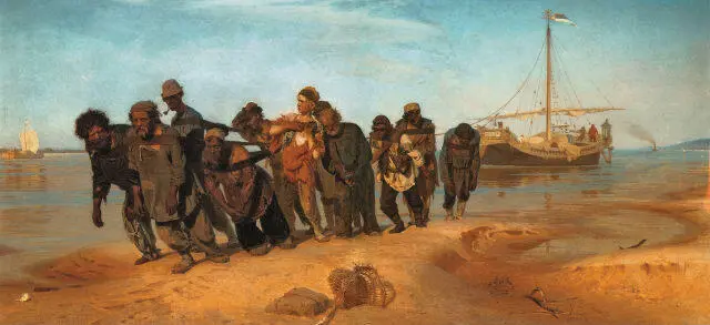 Бурлаки на Волге 18701873 Государственный Русский музей СанктПетербург - фото 66