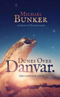 Michael Bunker Dunes over Danvar обложка книги