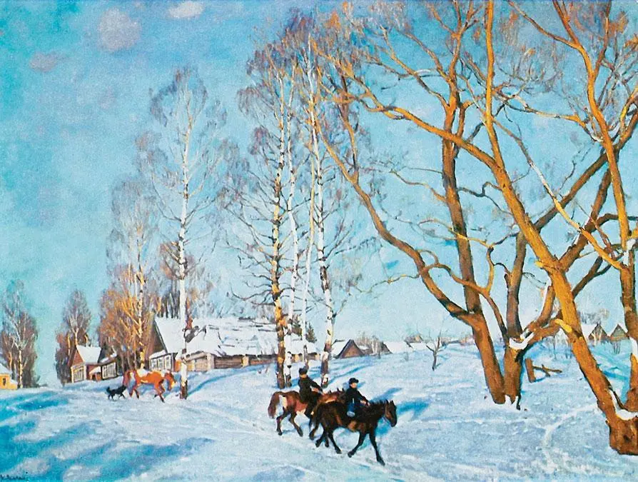 Купола и ласточки 1921 Государственная Третьяковская галерея Москва А - фото 131