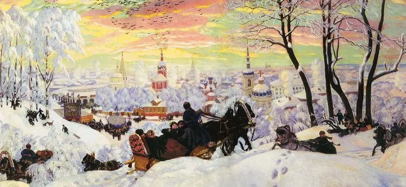 Купчиха за чаем 1918 Государственный Русский музей СанктПетербург В этой - фото 147