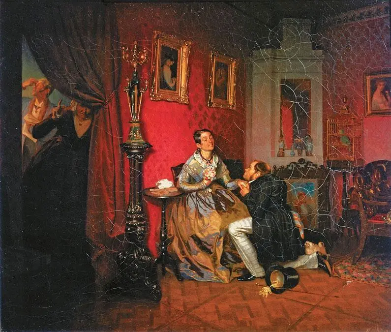 Завтрак аристократа 18491850 Государственная Третьяковская галерея Москва - фото 53