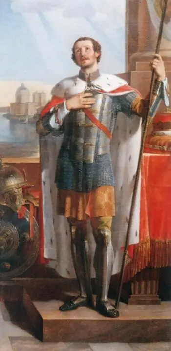 Александр Невский Художник Василий Шубуев 1836 Солнце земли Русской - фото 4