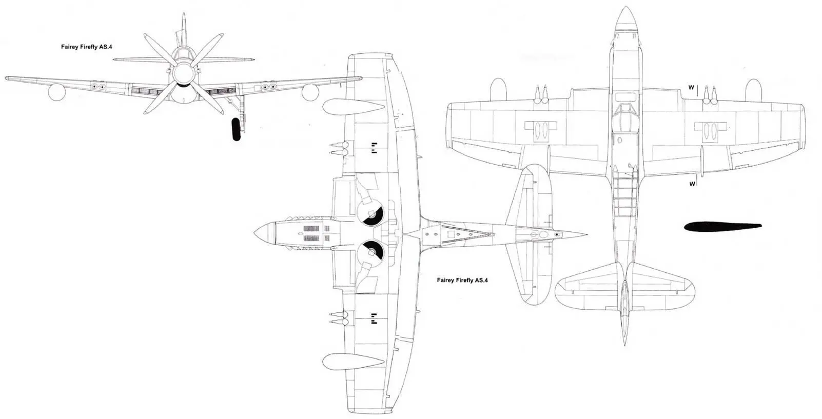 Fairey Firefly AS4 Fairey Firefly U8 Fairey Firefly AS1 Fairey F - фото 98