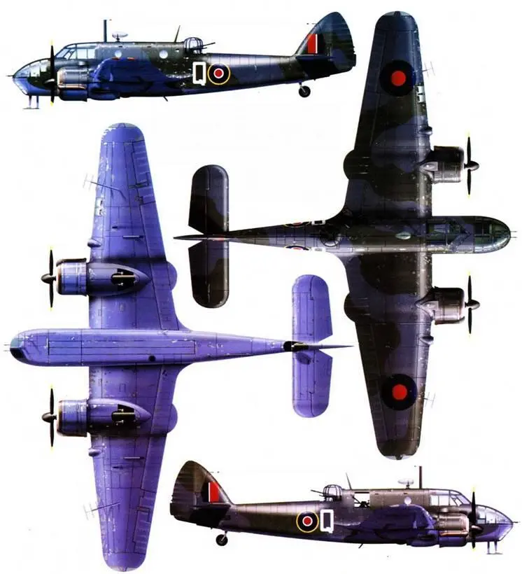 Бристоль Бофорт MkIA DD959 Q из 217й эскадрильи Луга Мальта 1942 год - фото 110