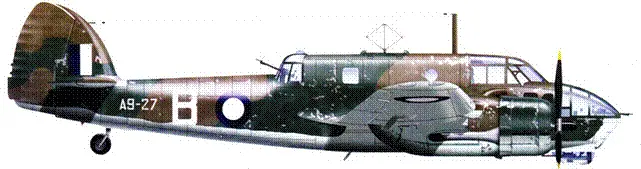 Бристоль Бофорт MkV А427 В 6е OUT RAAF Джервис Бей Новый Южный Уэльс - фото 117