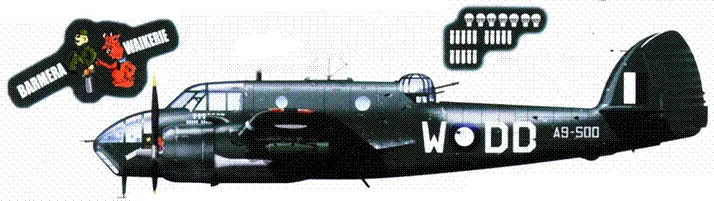 Бристоль Бофорт MkVIII А9500 WDD из 15й эскадрильи RAAF Миддлебург - фото 119