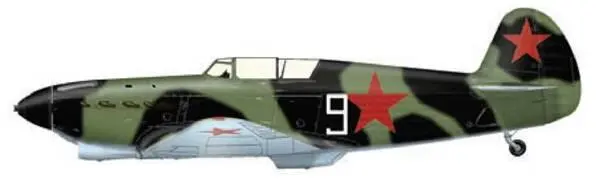 Як1 ВВС Черноморского флота 1942 г Як7Б поздних серий Самолет - фото 3