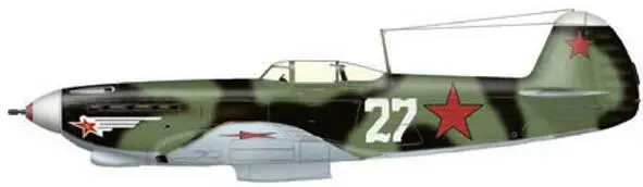 Як9Т 3й истребительный авиационный корпус 1943 г Як9У ВК107А 3я - фото 5