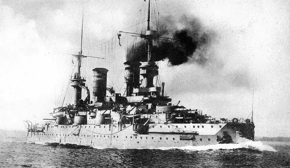 При проведении артиллерийских стрельб 31 июля 1902 г в присутствии кайзера - фото 97