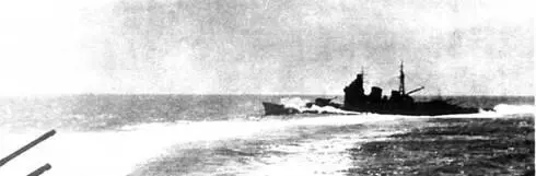 Тяжелые крейсера Японии во время учений Середина 1930х гг - фото 108