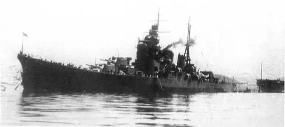 Крейсер Начи Асигара 14 июня 1940 г Крейсер Начи в годы войны - фото 140