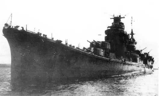 Крейсер Начи в годы войны Крейсер Асигара в 1942 i Крейсер Хагуро - фото 142