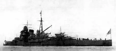 Тяжелые крейсера Миоко два фото вверху и Асигара в конце 1930х гг 26 - фото 57